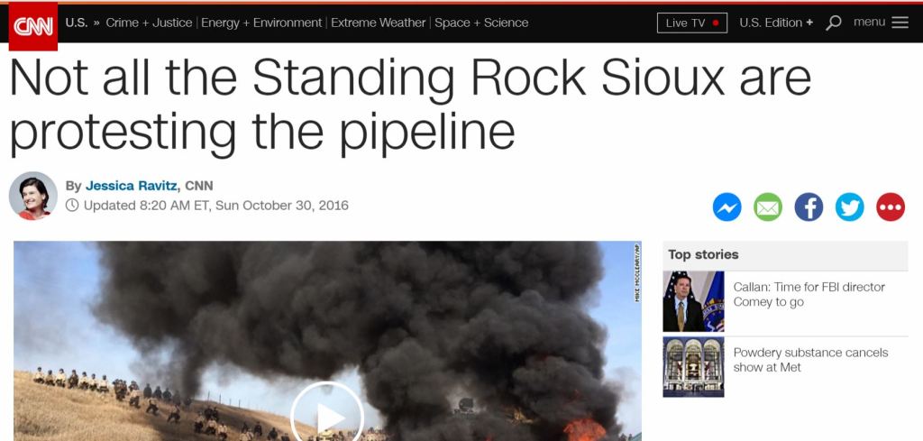 DAPL Police Standing Rock CNN