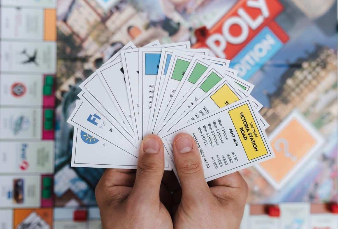 Image of properties in Monopoly
