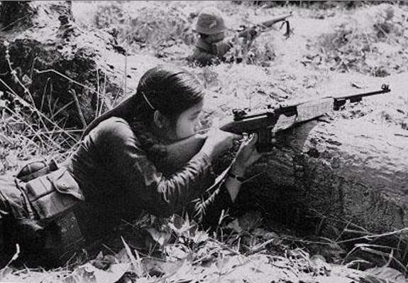 Female National Liberation Front Guerrilla