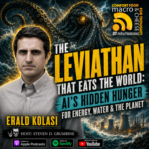 Episode 394 - The Leviathan that Eats the World: AI's Hidden Hunger for Energy, Water & the Planet with Erald Kolasi